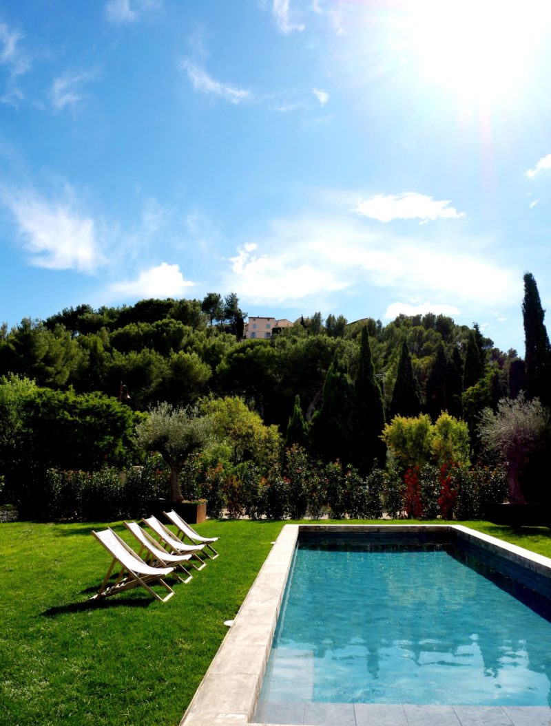 piscine vue village